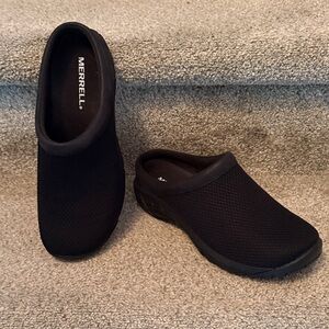 Merrell Black Mesh Slip-On Shoes